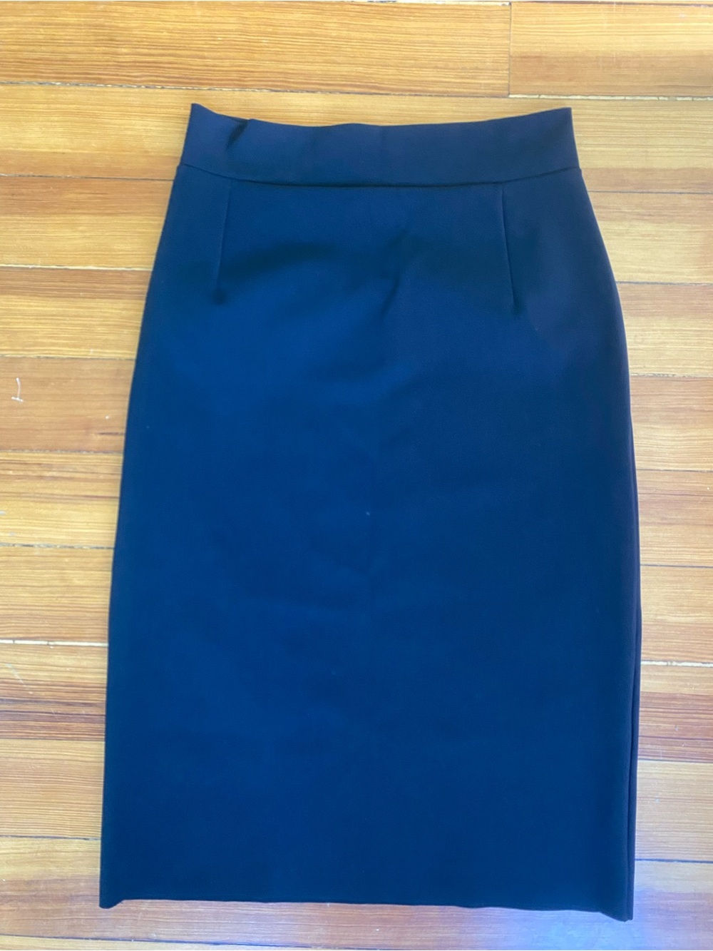 Chiara Boni elastic scuba Classic Black Pencil Skirt